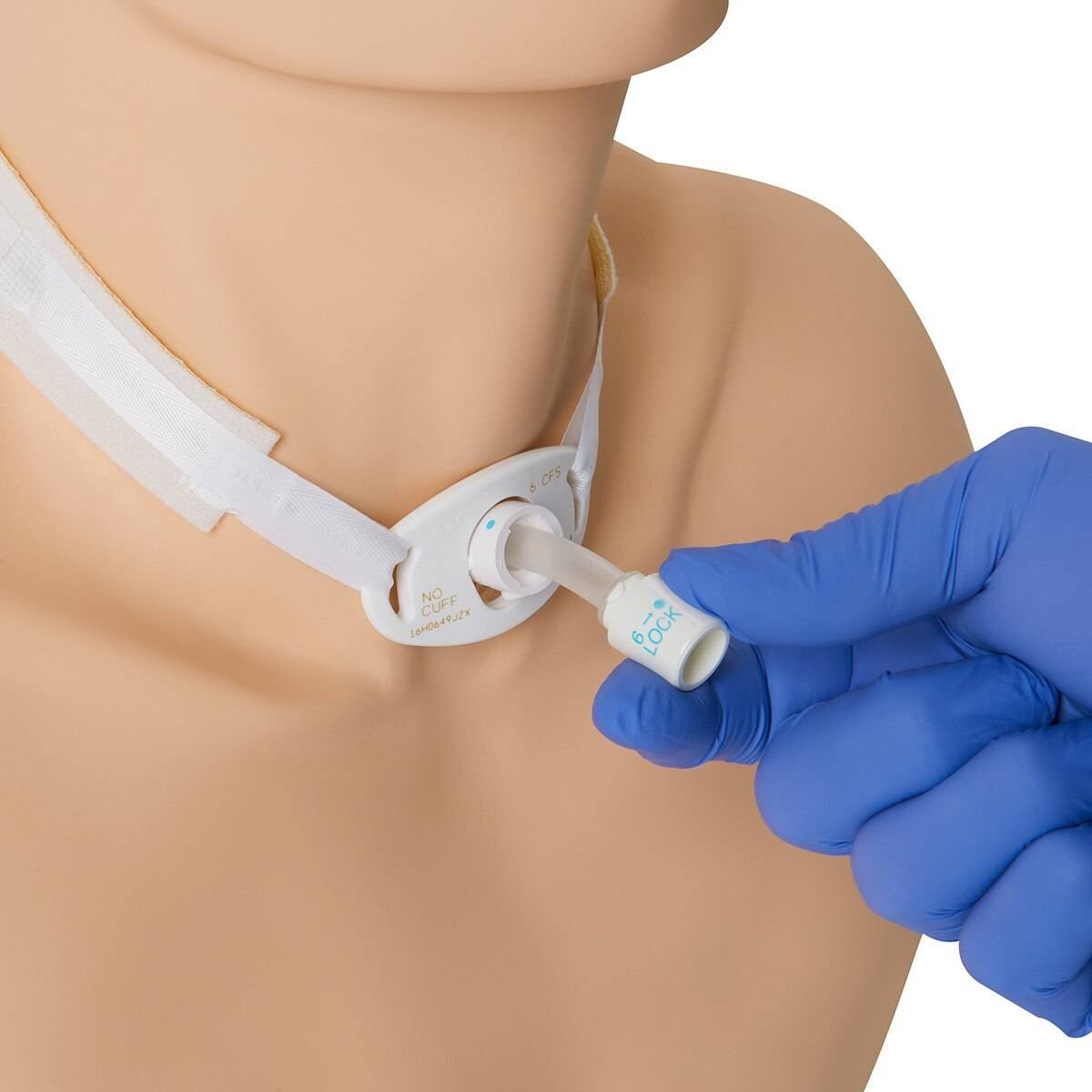 Life/form Adult Patient Education Tracheostomy Care Manikin
