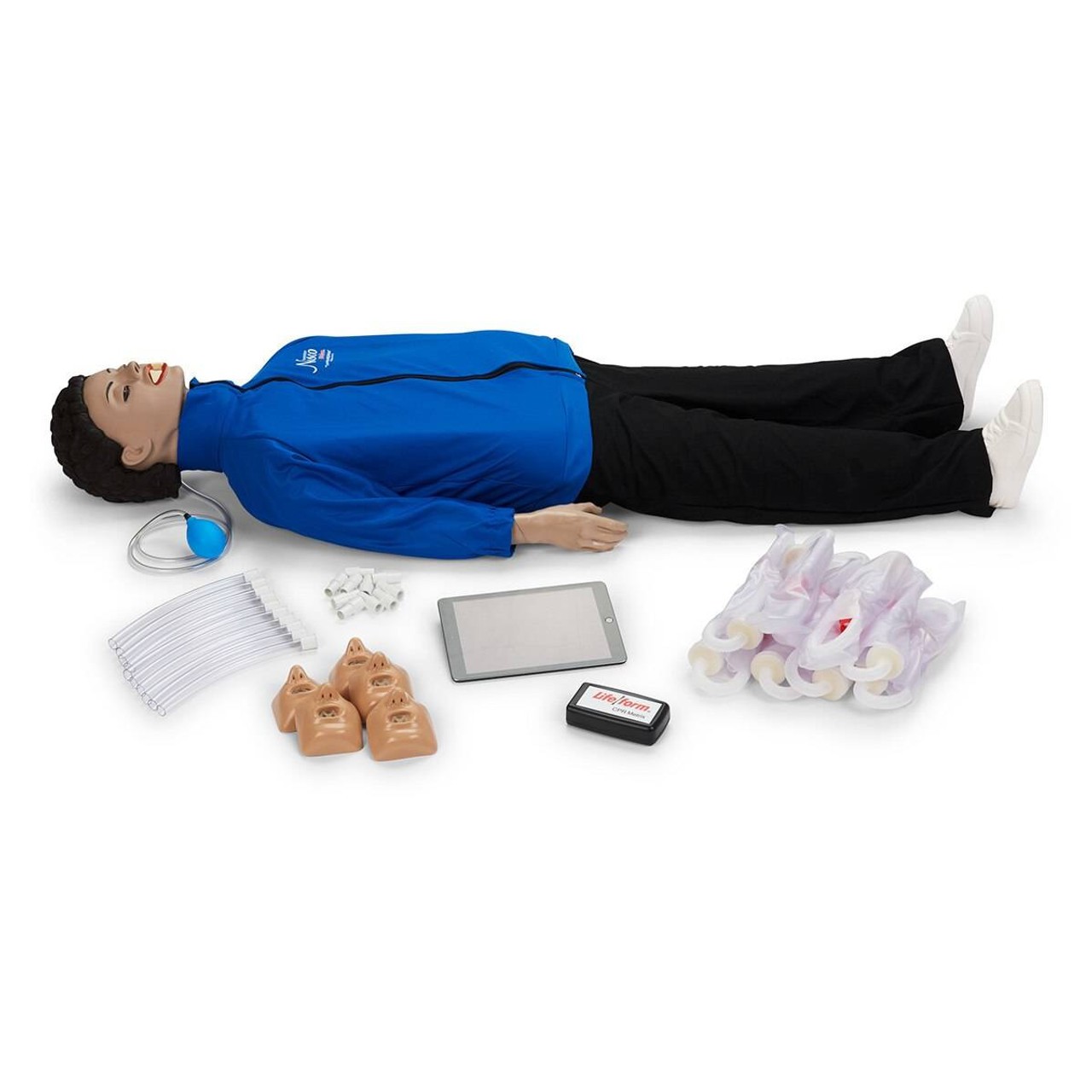 Life/form CPARLENE Full-Size Manikin with CPR Metrix and iPad - Light
