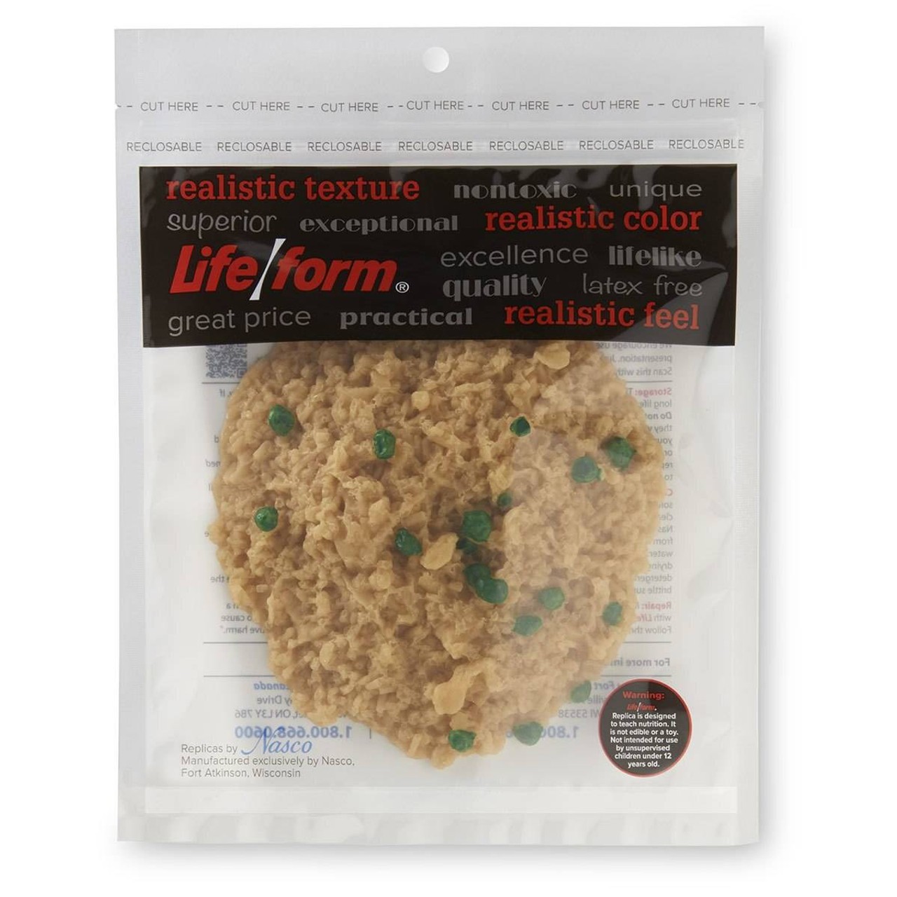 Nasco Rice Food Replica - Fried - 1 cup