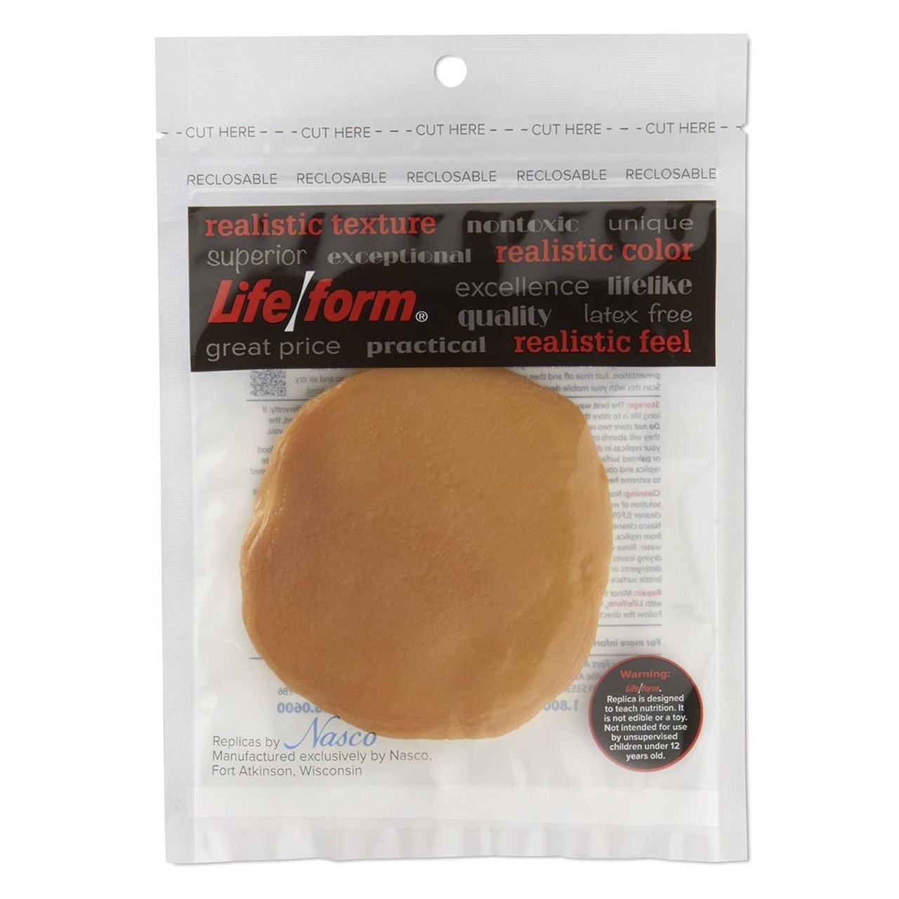 Nasco Pancake Food Replica - 1 oz