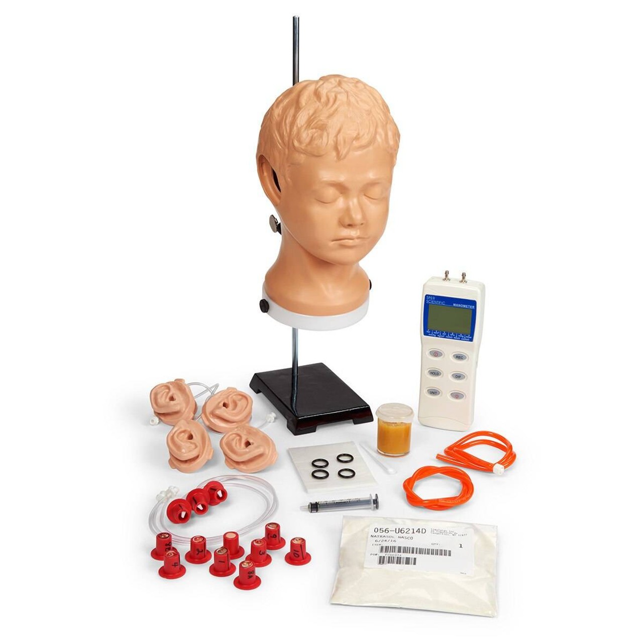 Life/form Diagnostic and Procedural Ear Trainer with Pneumatic Otoscopy Kit