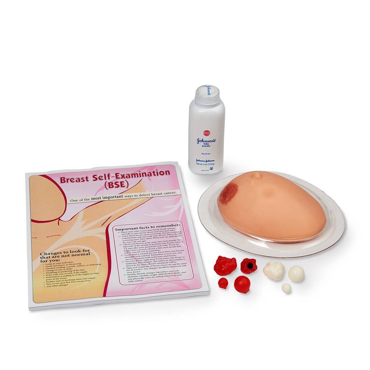 Life/form Single Breast Examination Trainer with TearPad - Light Trainer