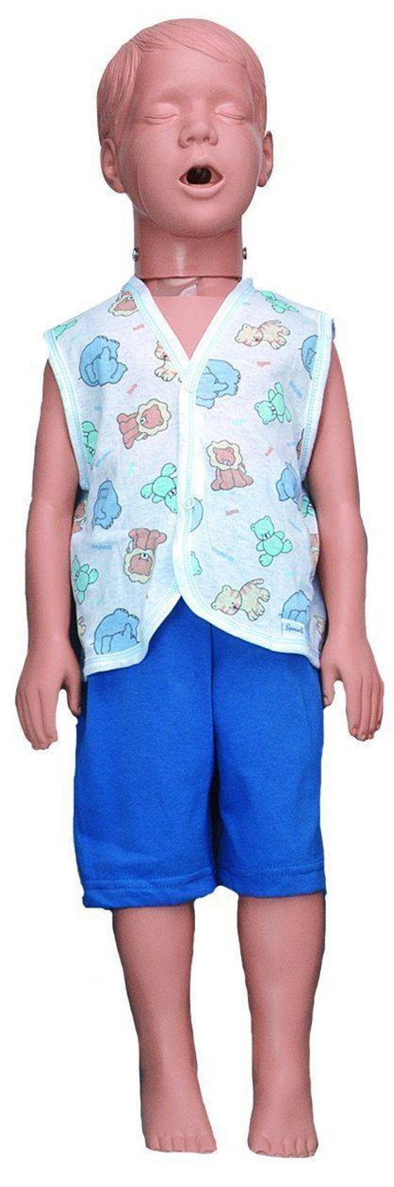 Kyle African-American CPR Manikin With Carry Bag 3-Year-Old