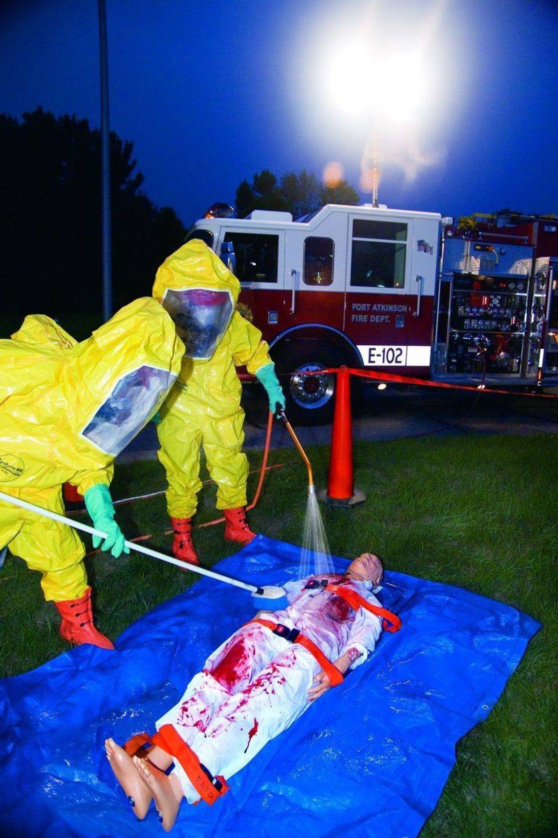 WMD/CBRNE/Decon Full-Body Trainer Simulation Kit