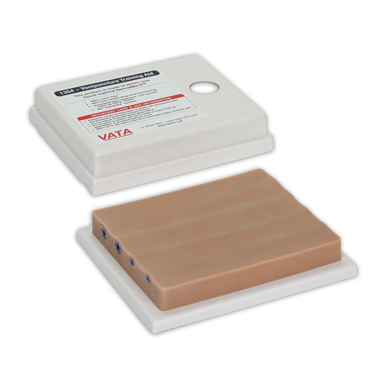 Four-Vein Venipuncture Training Aid - Latex Free Dermalike
