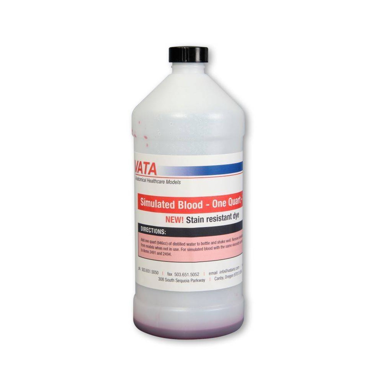 Simulated Blood - Stain Resistant-One Quart