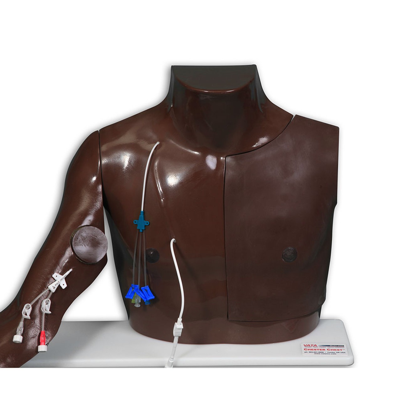 Chester Chest with Port Access Arm, Darkly Pigmented