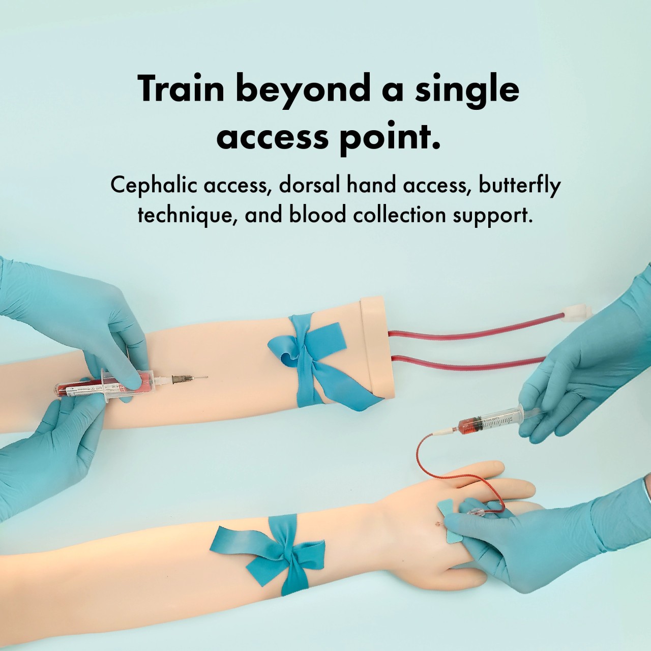 Anatomy Lab Venipuncture and IV Practice Arm Kit and Simulation Arm