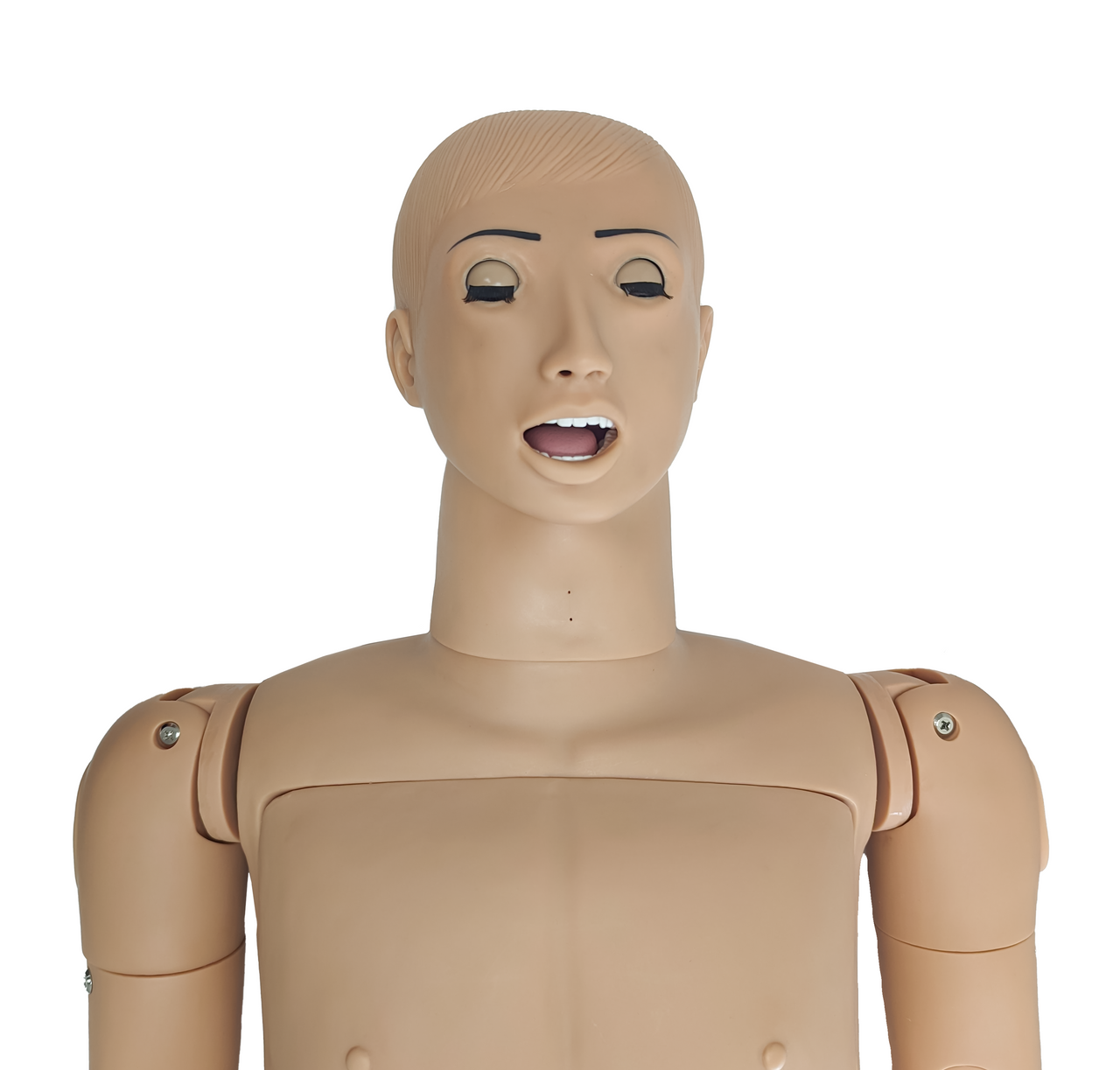 Face close up Anatomy Lab Basic Nursing Dual Sex Manikin