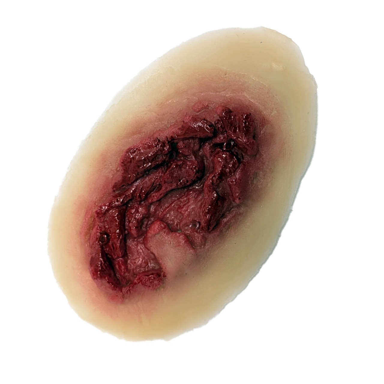 Anatomy Lab Moulage - Hemorrhaging Large Laceration