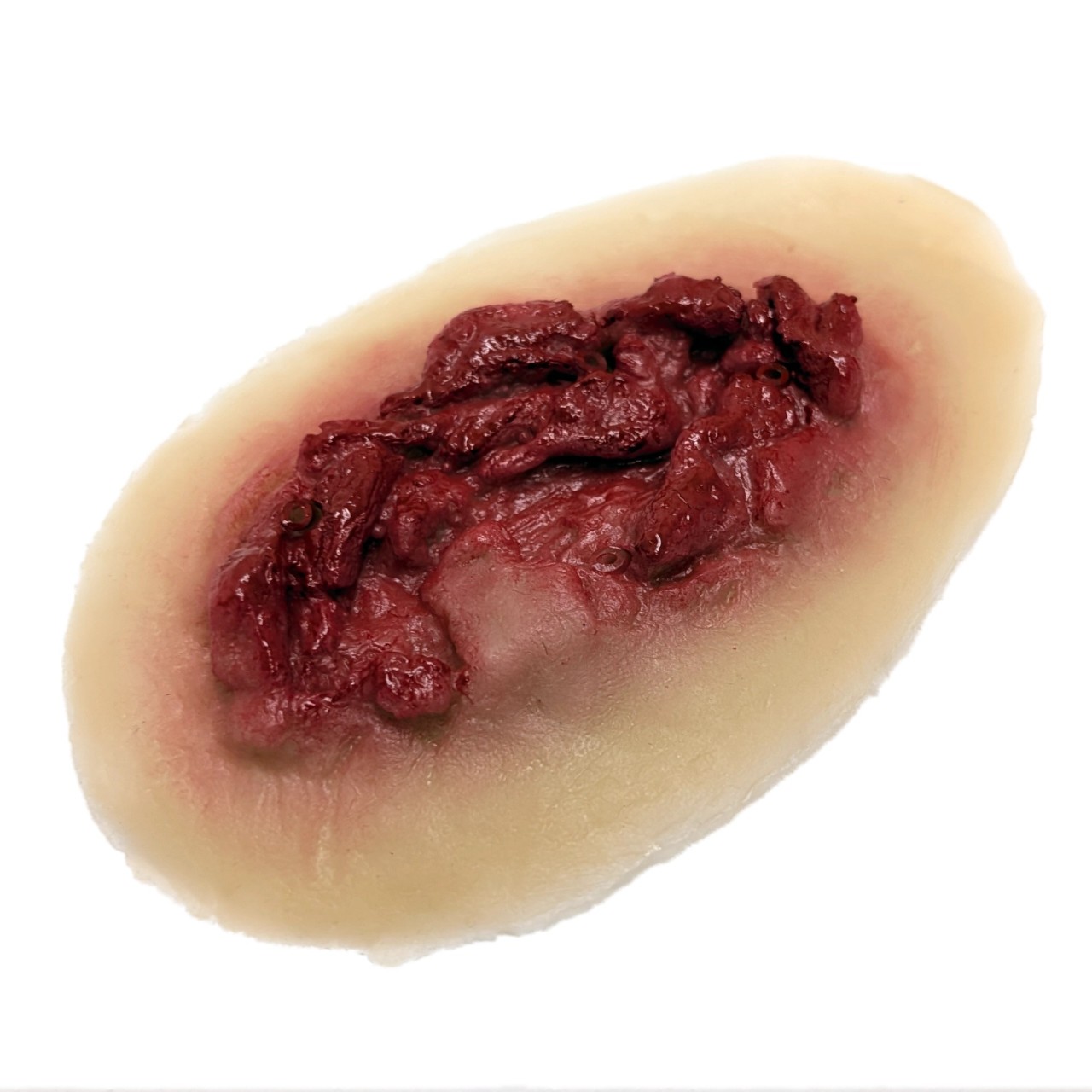 Anatomy Lab Moulage - Hemorrhaging Large Laceration