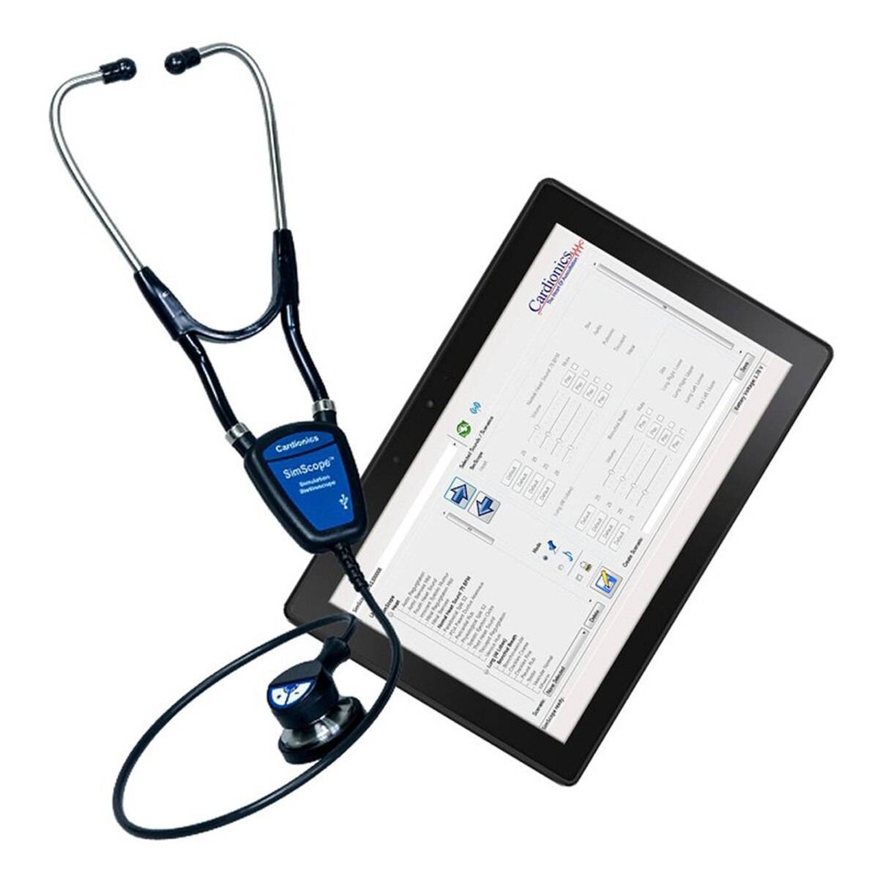 SimScope Electronic Simulation Training Stethoscope without WiFi