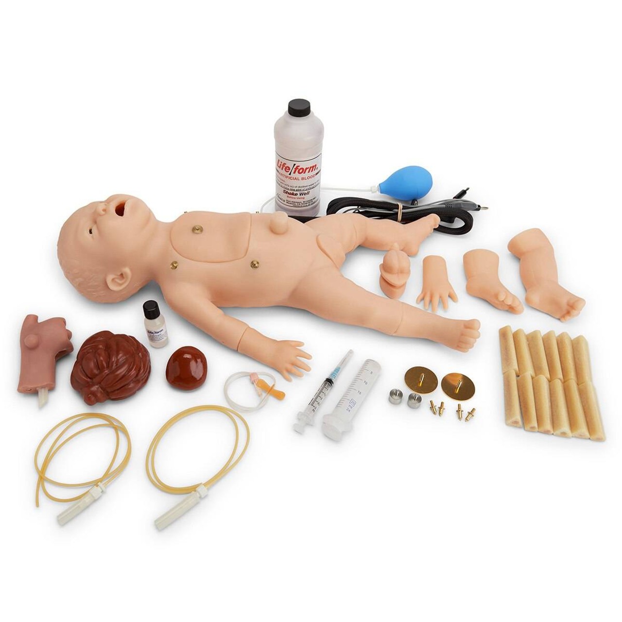 Life/form CHARLIE Neonatal Resuscitation Simulator Without Interactive ECG Simulator