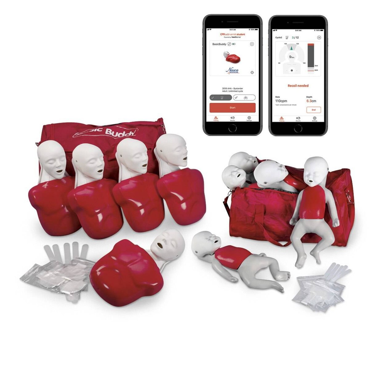 Life/form Basic Buddy Plus/Baby Buddy Classroom Pack powered by Heartisense