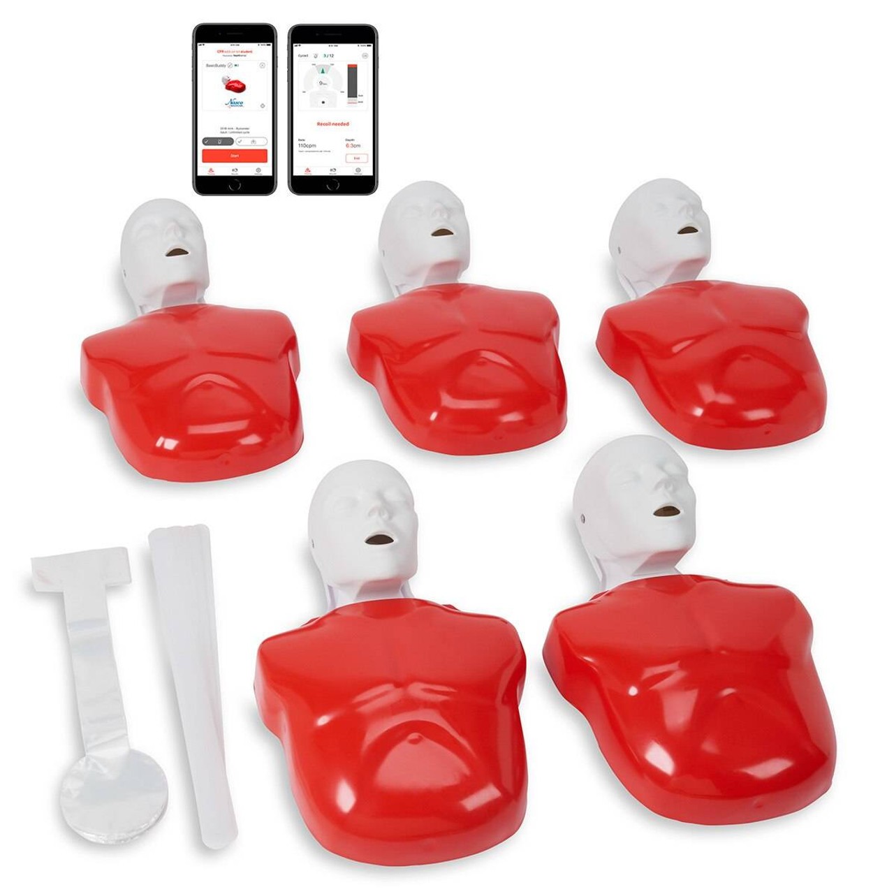 Life/form Basic Buddy Plus 5-Pack powered by Heartisense