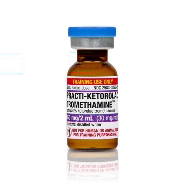 Practi-Ketorolac Tromethamine (60 mg/2 mL) 2 mL Tint Vial - 40 Count Practi-Ketorolac Tromethamine (60 mg/2 mL) 2 mL Tint Vial - 40 Count