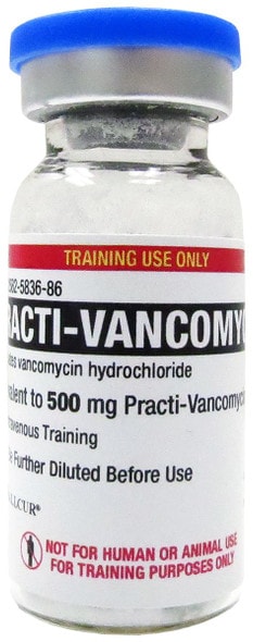 Practi-Vancomycin (500 mg/10 mL Powder) 10 mL Vial - 30 Count Practi-Vancomycin (500 mg/10 mL Powder) 10 mL Vial - 30 Count
