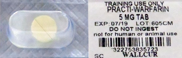 Practi-Warfarin Unit Dose Oral Meds (5 mg) - 48 Count
