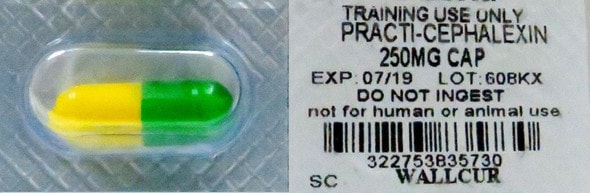 Practi-Cephalexin Unit Dose Oral Meds (250 mg) - 48 Count
