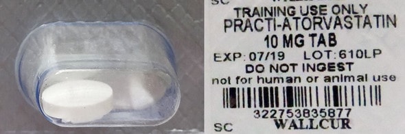 Practi-Atorvastatin Unit Dose Oral Meds (10 mg) - 48 Count