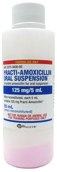 Practi-Amoxicillin Oral Suspension (125 mg/5 mL) - 1 Count