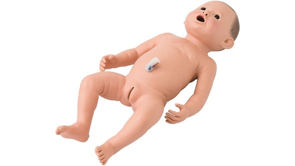 KOKEN Baby Girl with Latch On Mask