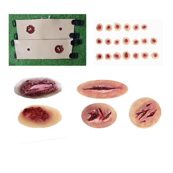 Wound & Hemorrhage: Trauma Moulage Bundle