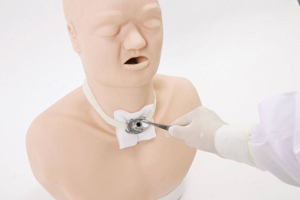 Anatomy Lab Tracheostomy Care Model Adult