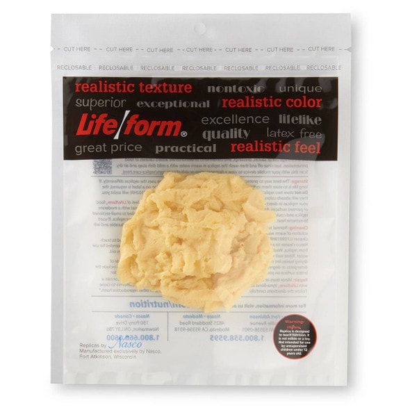 Nasco Eggs Food Replica - Scrambled - 2 Eggs