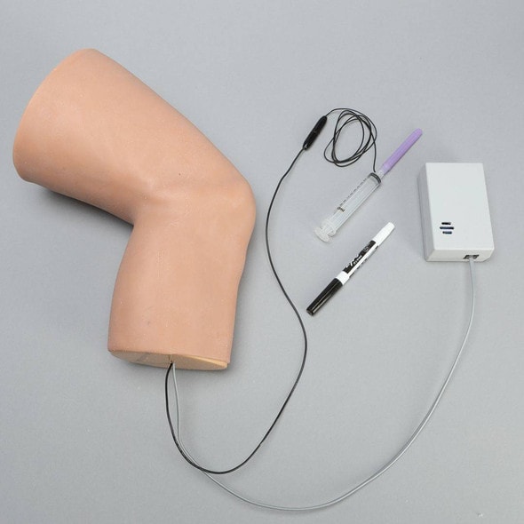 Conductive Soft Tissue Knee Injection Model with 60 Degree Bend Conductive Soft Tissue Knee Injection Model with 60 Degree Bend