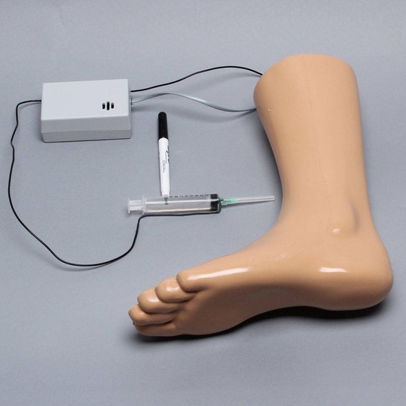 Soft Tissue Foot and Ankle Injection Trainer with Skin Soft Tissue Foot and Ankle Injection Trainer with Skin