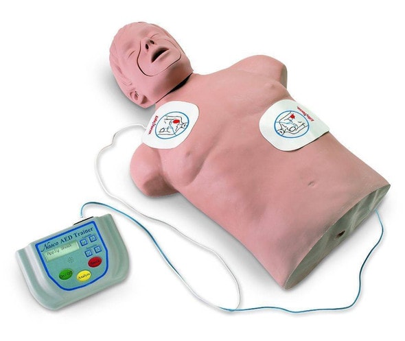 Life/Form AED Trainer Simulator Package With CPR Brad Manikin Life/Form AED Trainer Simulator Package With CPR Brad Manikin