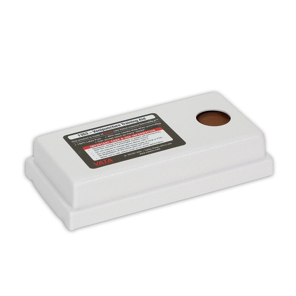 Two-Vein Venipuncture Training Aid - Latex Free Dermalike, Darkly Pigmented Two-Vein Venipuncture Training Aid - Latex Free Dermalike, Darkly Pigmented
