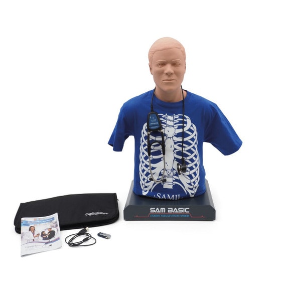 SAM Basic the Student Auscultation Manikin - Light SAM Basic the Student Auscultation Manikin - Light