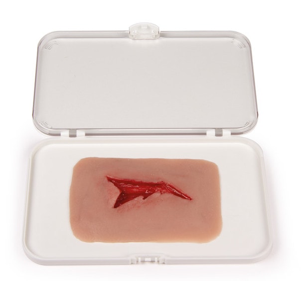 Skin Moulage, Laceration Wound