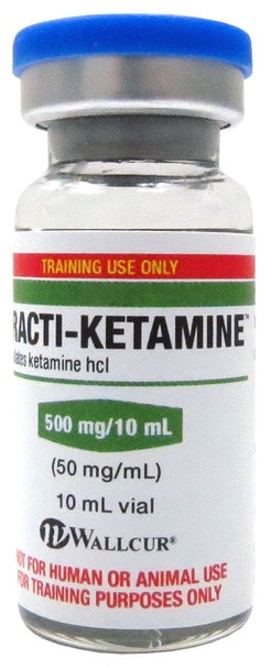 Practi-Ketamine  (500 mg/10 mL) 10 mL Vial - 30 Count