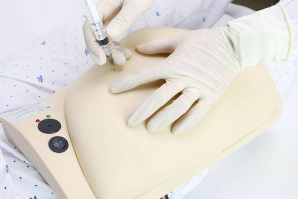 Anatomy Lab Mate Injection Simulator Buttock-wearing Type