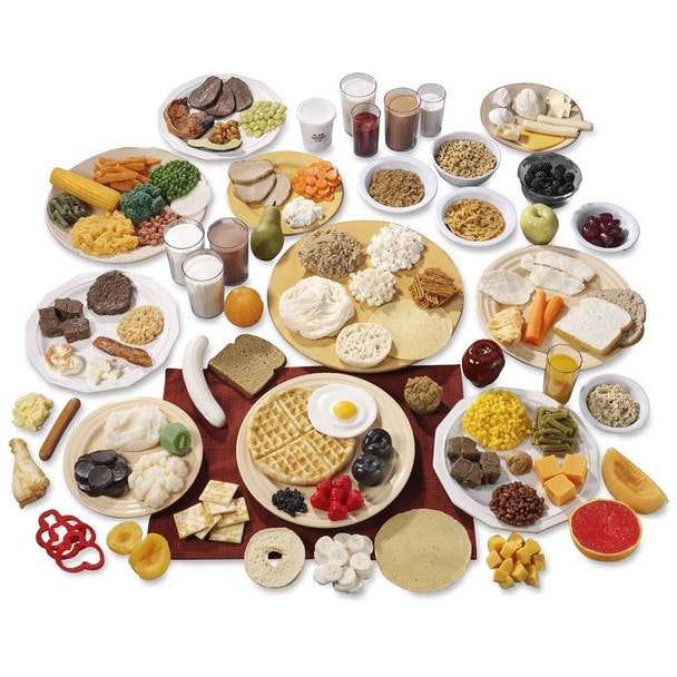 Nasco Basic and Big Kits - 10 Food Replica Group Sets
