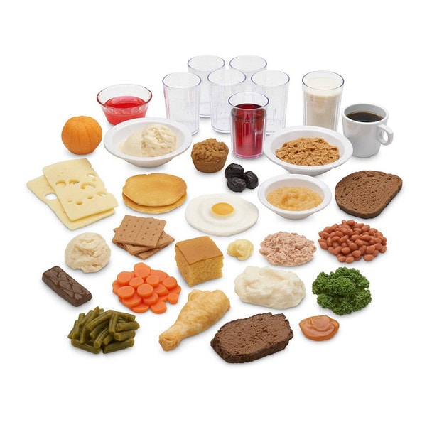 Nasco Older Americans Food Replica Kit