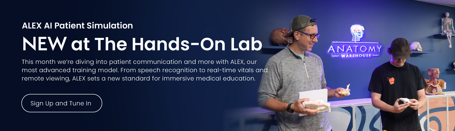 Spark your curiosity live every month at the hands-on lab